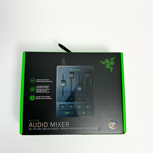 Razer Audio Mixer: All-in-One Streaming/Broadcasting Mixer 4-Channel Design